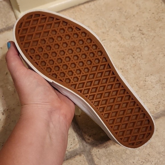 Vans Sk8-Hi Tops Tapered Swirl Lime Cream Men's 4.5 Women's 6 - Picture 7 of 9